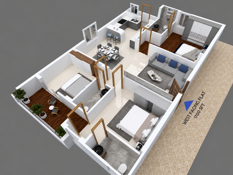 Niketana Isometric view 4